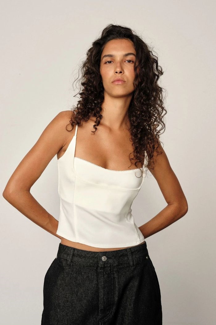 Herskind, Toma top, White